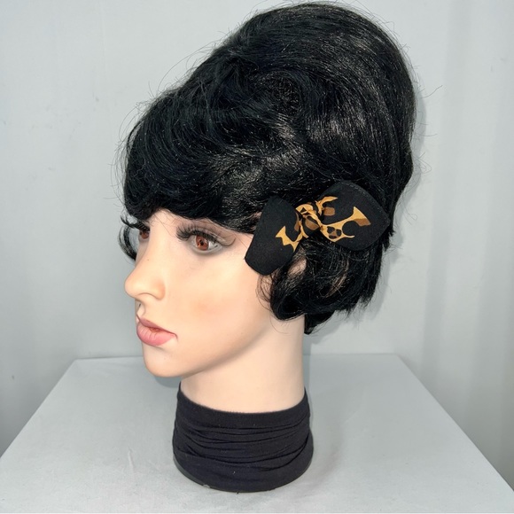 Leopard Print Exotic Bandana Knotted Hair Bow - Picture 6 of 11